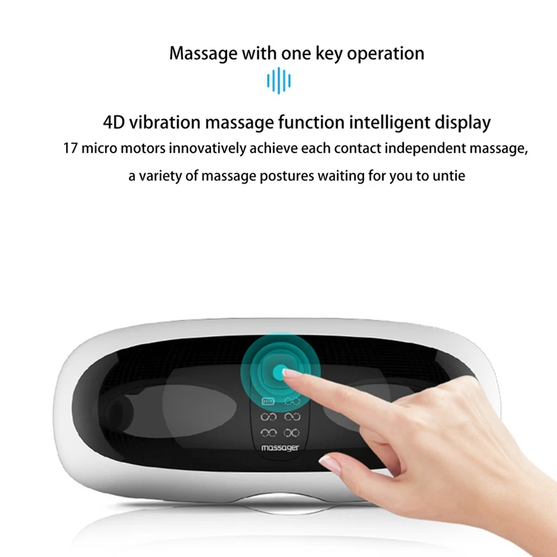 

Smart Airbag Vibration Eye Massager Eye Heating Relieves Fatigue and Dark Circles Children's Eye Massager