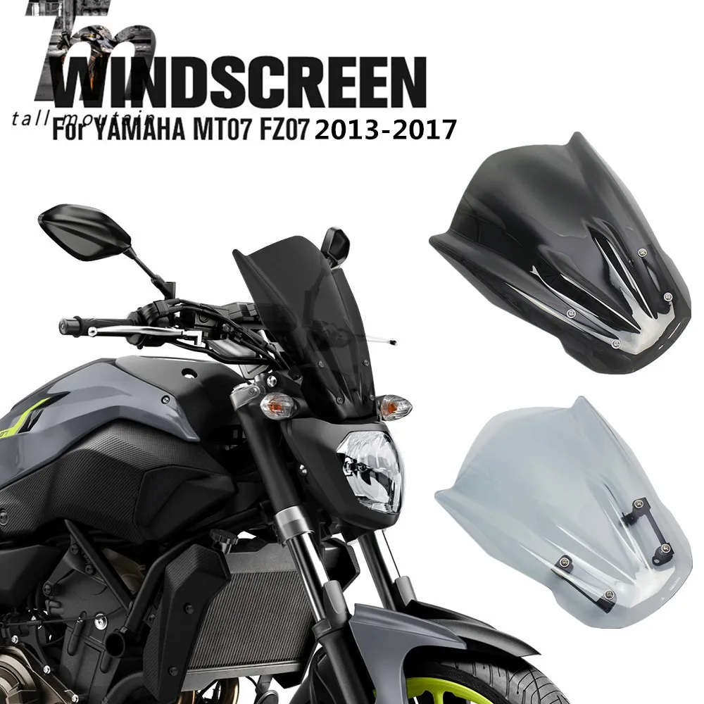 Ветровое стекло с монтажным кронштейном FZ MT 07 для Yamaha MT07 MT-07 FZ07 FZ-07 2013 2014 2015 2016 2017 |
