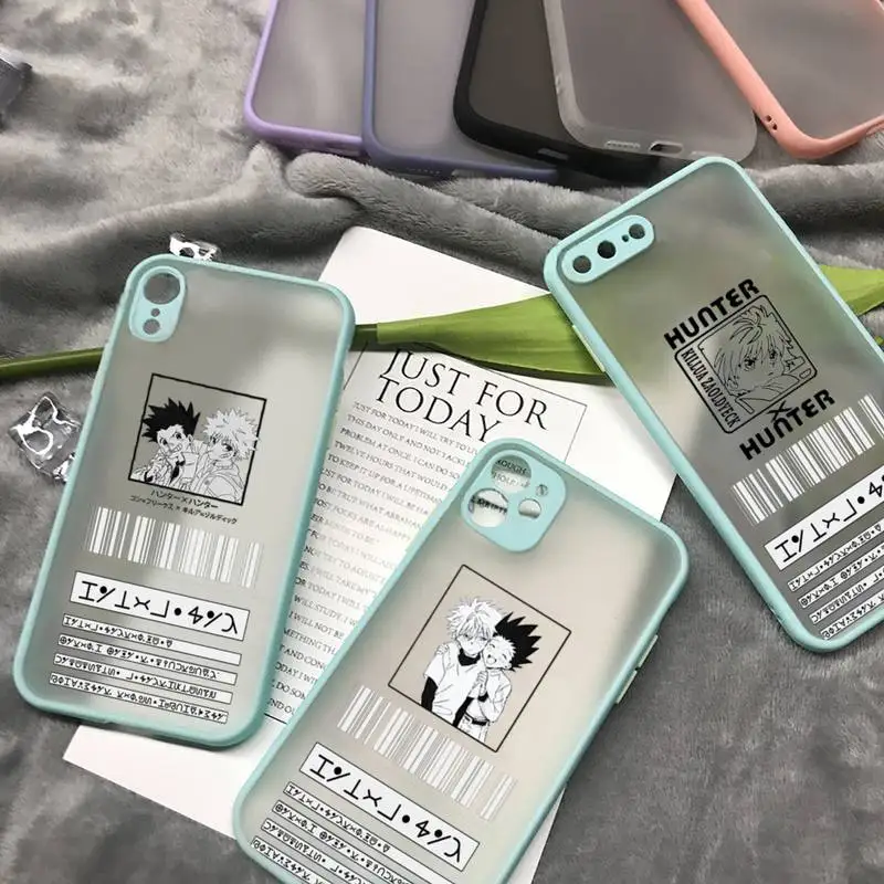 

Hunter X Hunter Gon Freecss Phone Case matte transparent For iphone 7 8 11 12 plus mini x xs xr pro max cover