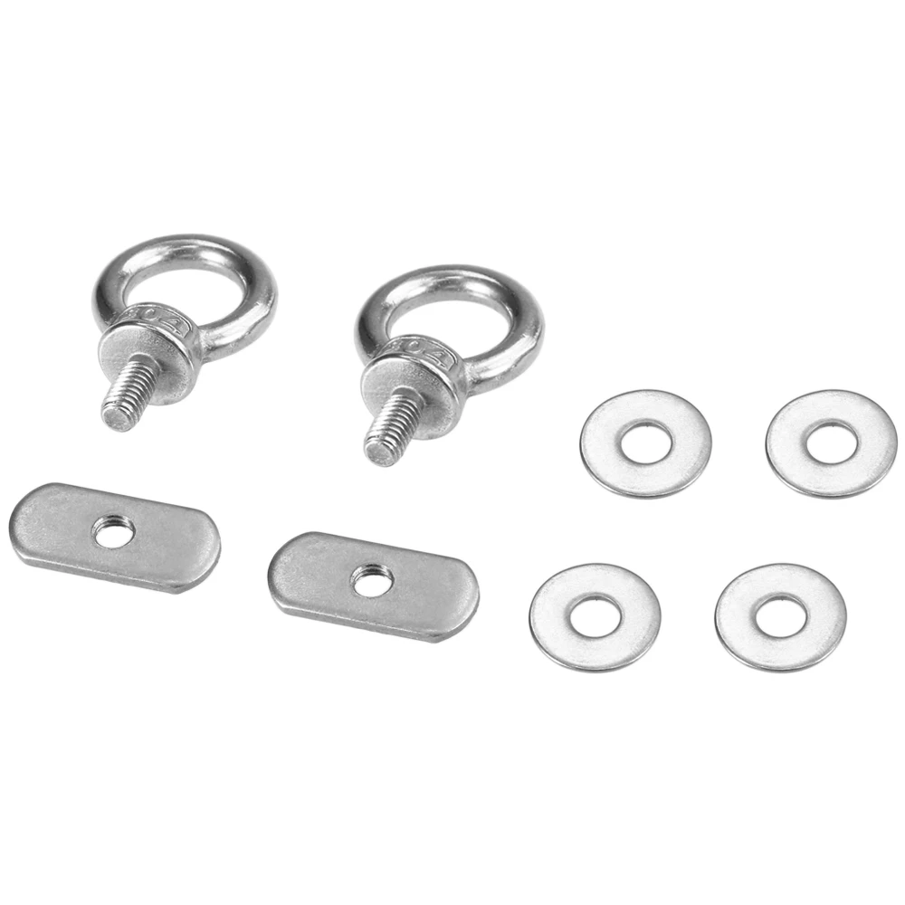 2 Pack MH17103 Kayak Track Mount Tie Down Eyelet for Bungee Cord Rope Rowing Boat Accessories Inflatable | Спорт и развлечения