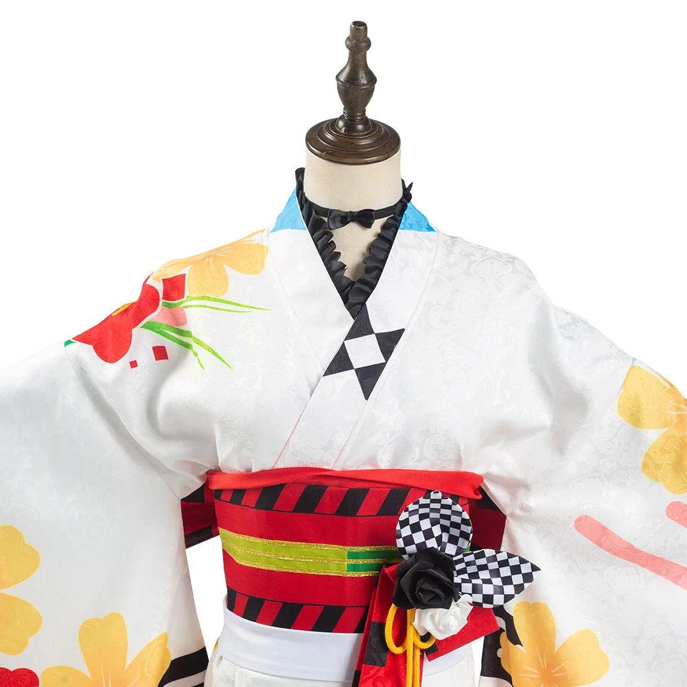 

Fate/Grand Order 5th anniversary Kiyohara no Nagiko Cosplay Costumes Women Kimono Dress Outffits Halloween Carnival Suit