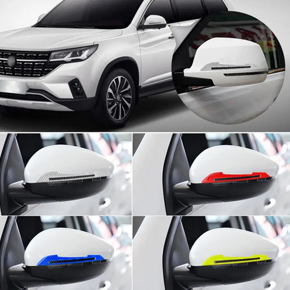 

Car Rearview Mirror Reflective Sticker Car-styling Safety Warning Reflective Sticker Car Rearview Mirror Decorative Strip