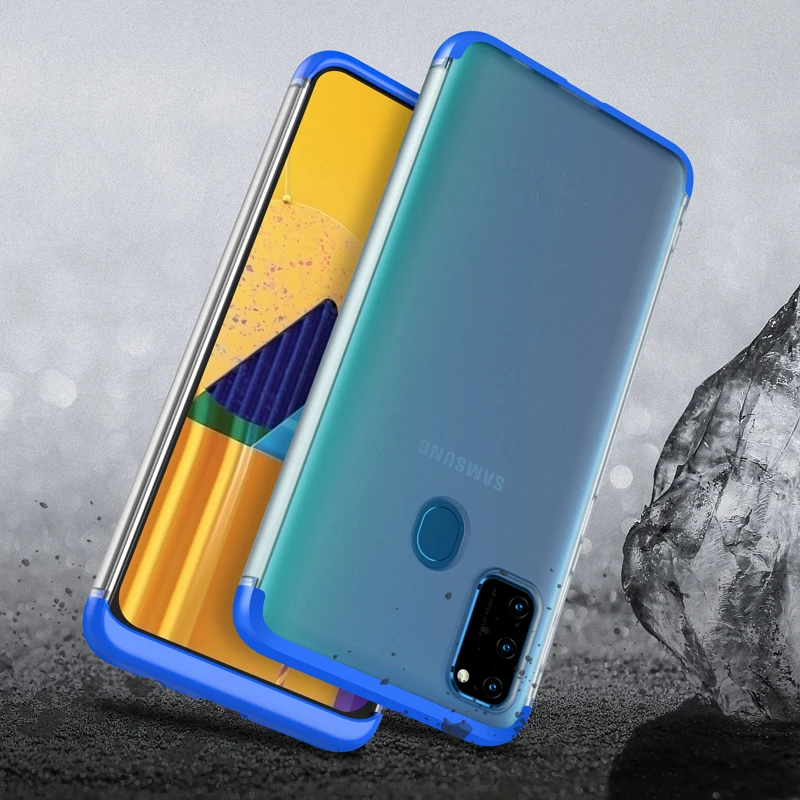 Оригинальный прозрачный матовый чехол GKK для Samsung A30 A50 A70 A80 M30 M30s A30s A50s S7 Edge S8 S9 Plus note
