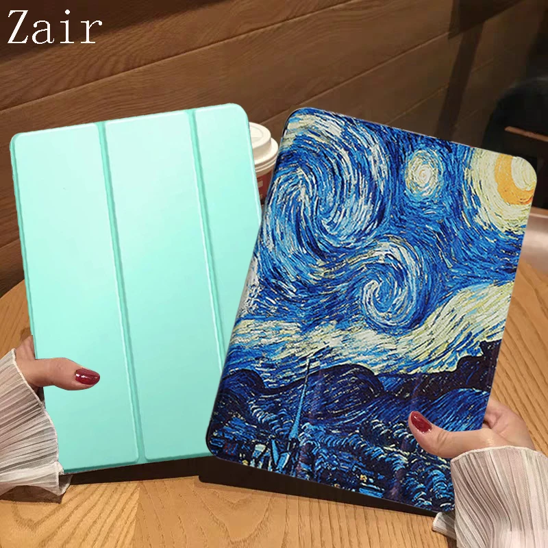 Ультратонкий чехол из искусственной кожи для iPad 9 7 дюйма смарт Apple Pro Air 1 2 3 4 5 6 2017