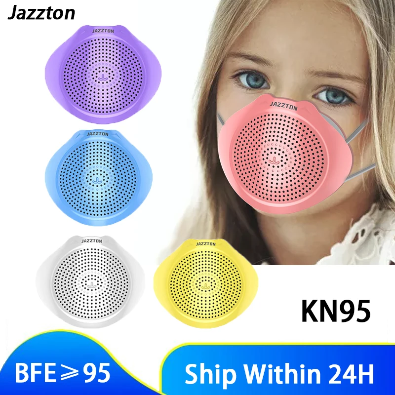 

KN95 Fashion Filter Children's Mask with Breathing Valve Anti Virus Washable and Reusable Mask Mask KN95 Mascara Mascarillas