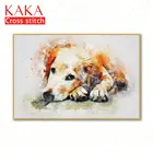 Вышивка крестом, наборы для рукоделия с печатным рисунком, холст 11ct-для домашнего декора, картина с животными, полный набор NCKA085