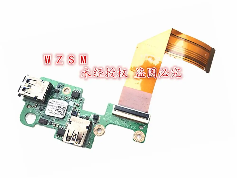 

Новая Оригинальная печатная плата для Dell XPS 15 L502X L501X USB 3,0 I/O с кабелем GRWM0 0GRWM0 DAGM6CTB8D0 работает