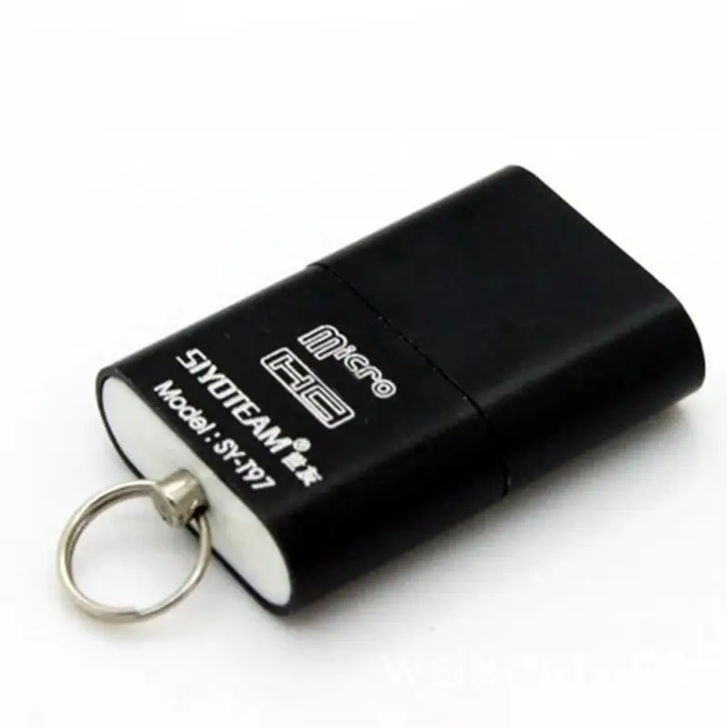 Портативный мини USB 2 0 Micro TF T Flash кардридер адаптер флэш накопитель память оптовая