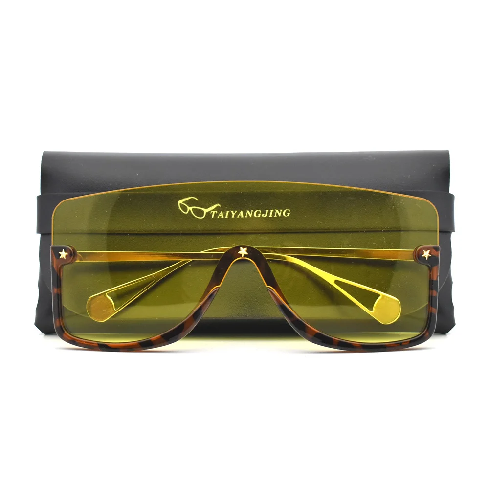 Негабаритные квадратные солнцезащитные очки для женщин 2020 новые люксовые модные