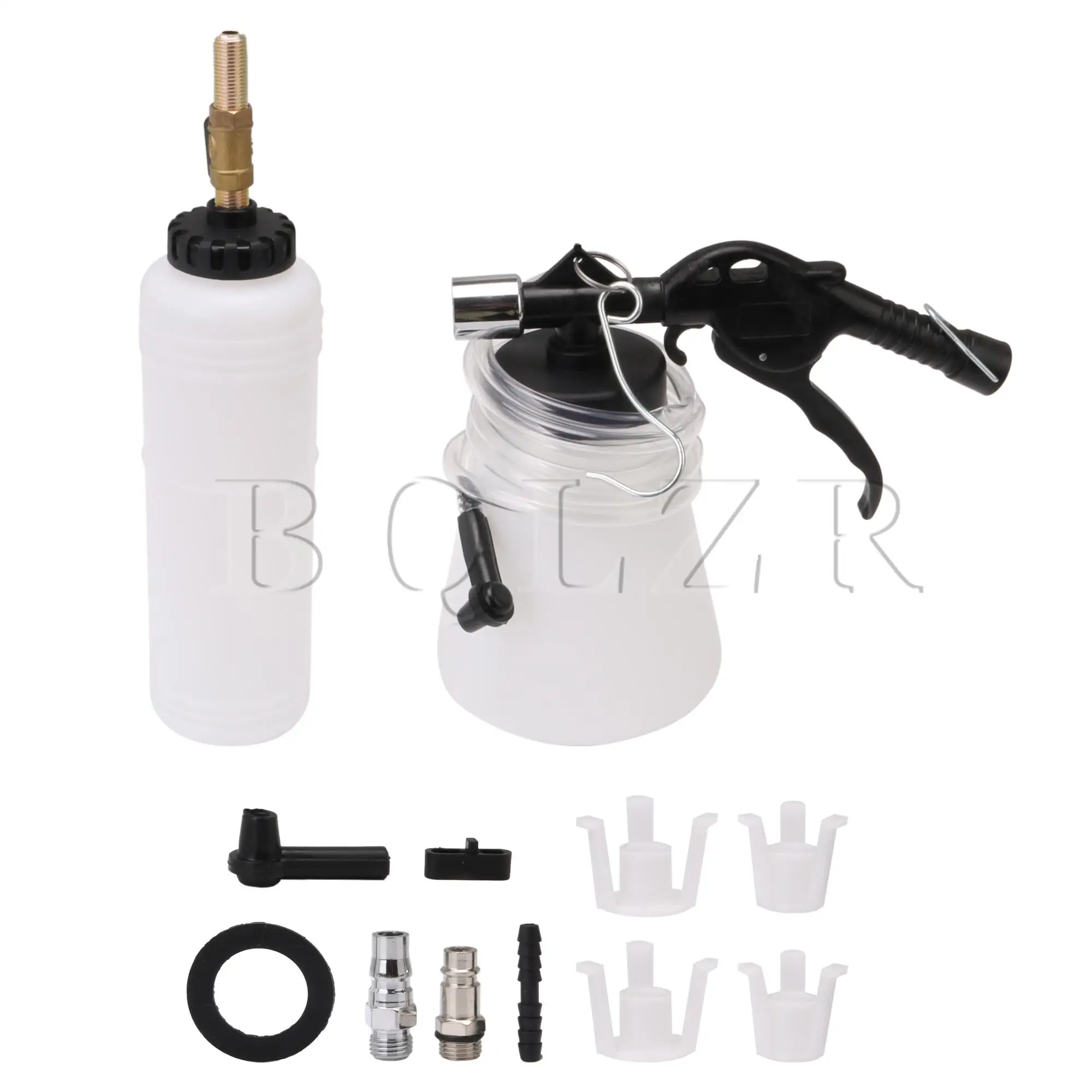 

BQLZR Car Air Extractor Oil Bleeding Pneumatic Brake Fluid Bleeder Repair Tool