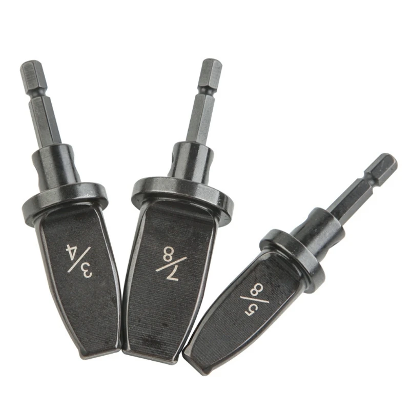 

5pcs Pipe Expander Metric and Inch Pipe Expander Hexagonal Handle Air Conditioner Copper Pipe Reamer Electrician Repair