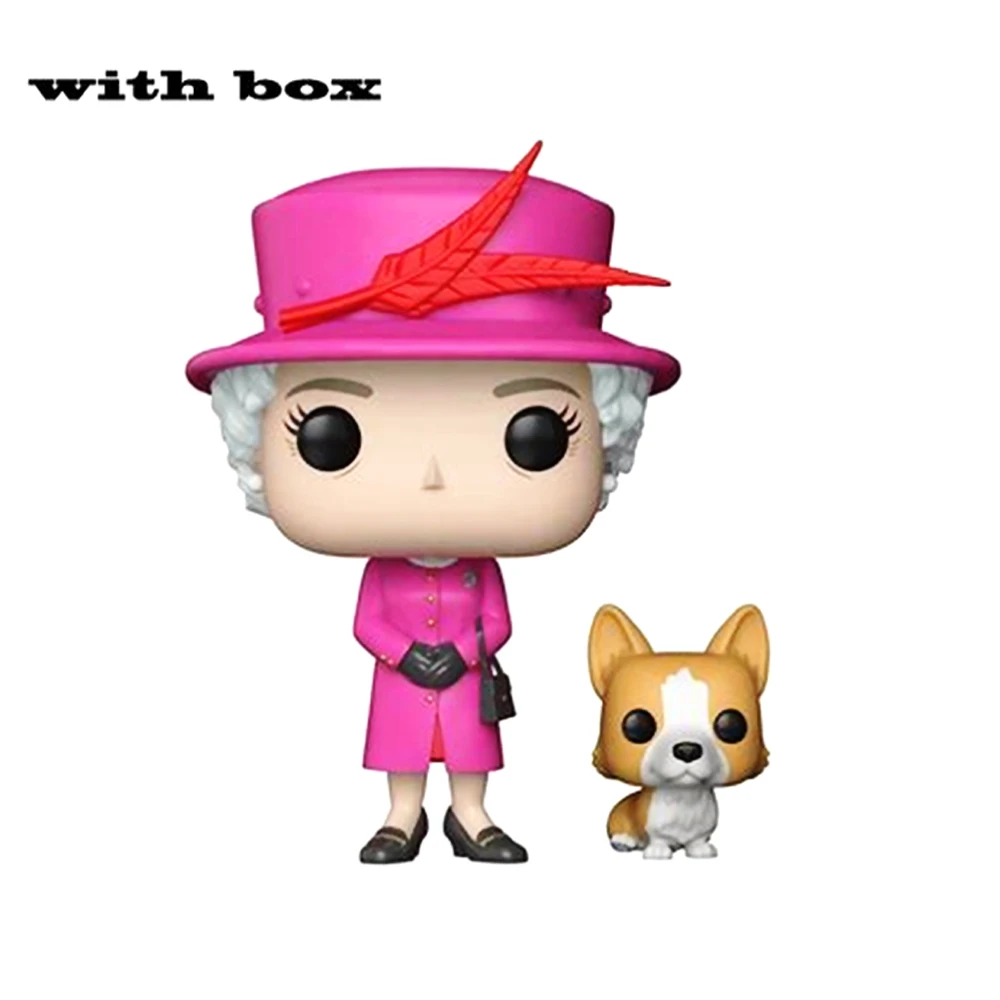 

POP QUEEN ELIZABETH II 01 glows in the dark with box Action Figure Collectible Model toys for chlidren