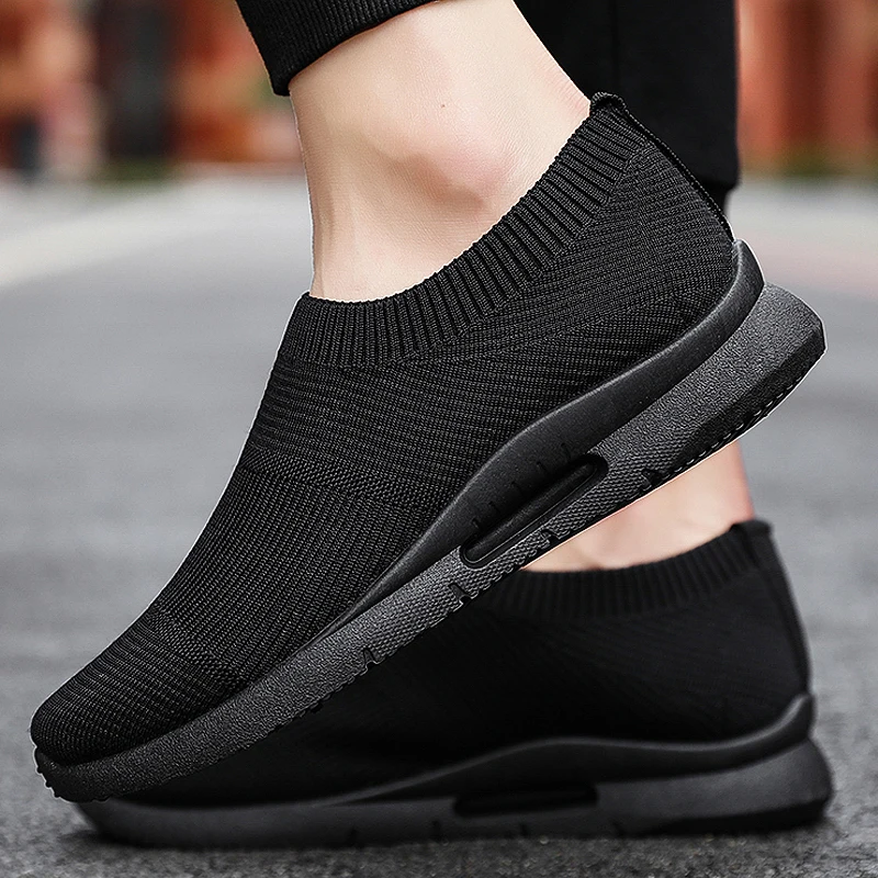 

Men Vulcanize Shoes Mesh Casual Shoes Set Foot Mens Shoes Lightweight Sneakers Men zapatillas mujer casual