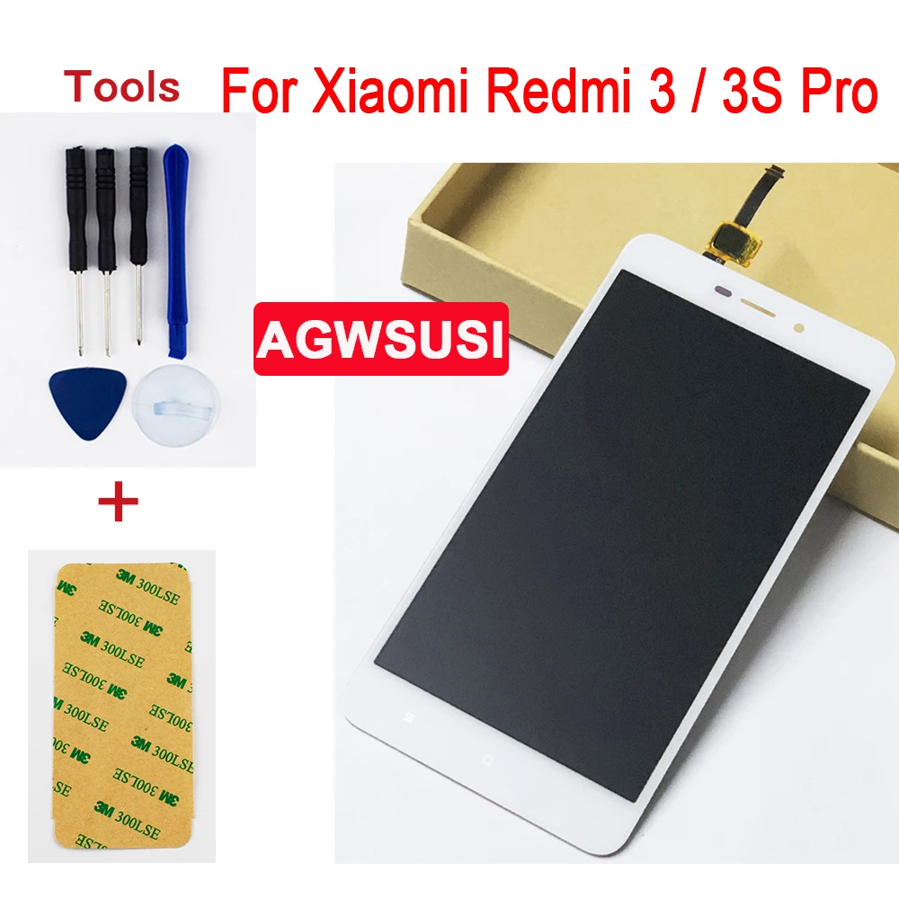 Для Xiaomi Hongmi Redmi 3 3S Pro mi3 3x3 s Pro/Prime сенсорный экран дигитайзер Сенсорное стекло +