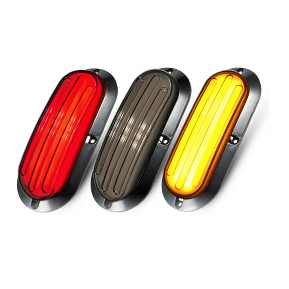 Двойной Цветной задний стоп светильник для прицепа набор грузовиков 74