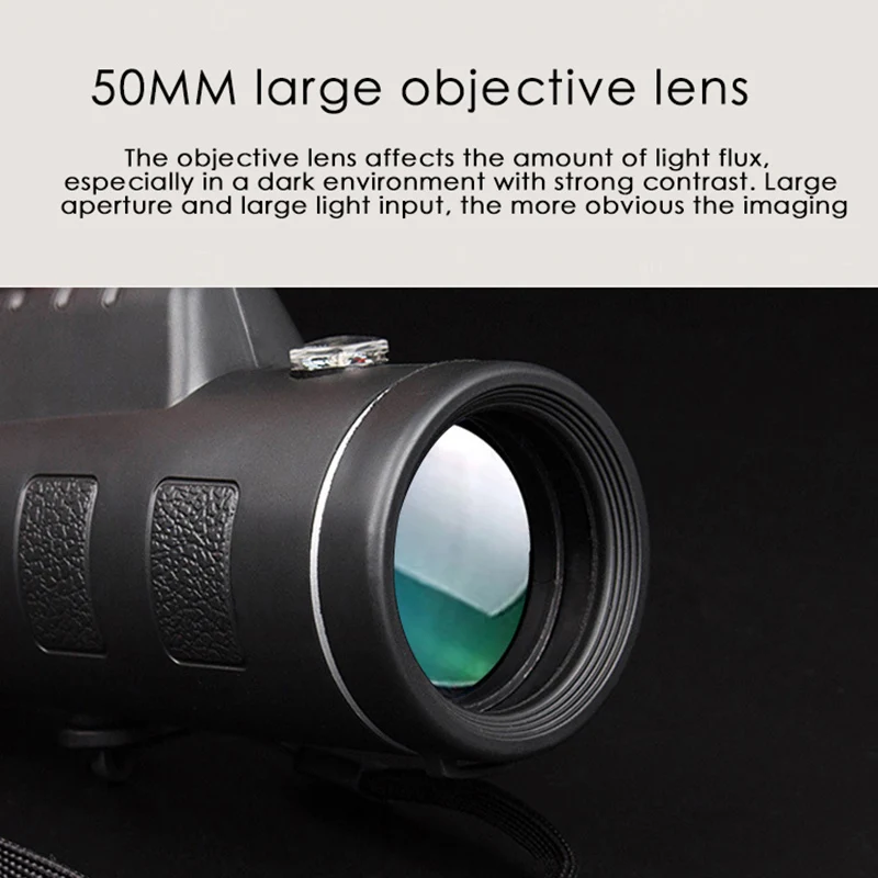 Водонепроницаемый Монокуляр 40x60 высококачественный телескоп BAK4 Prism для