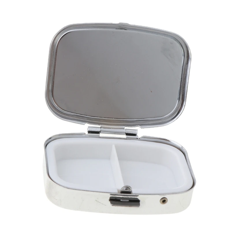 

1PC Pillbox Medicine Container Key Chain Tablet Storage Case Key Ring Pill C5AE