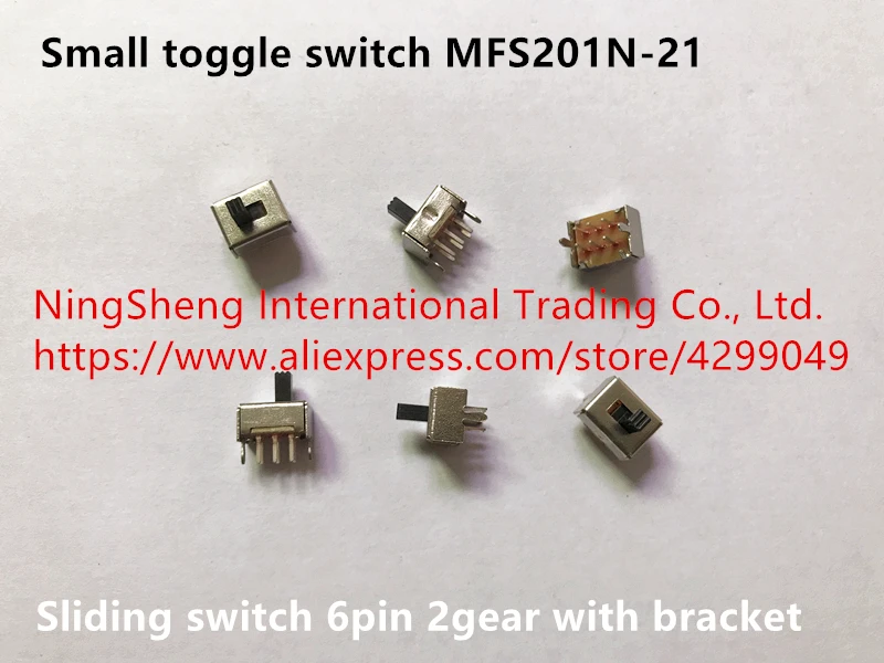 Оригинальный новый небольшой переключатель 100% раздвижной с кронштейном |