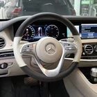 Для Mercedes-Benz C260L GLC260 GLA220 E-Class E300, сделай сам, кожа, замша, фотозапчасти