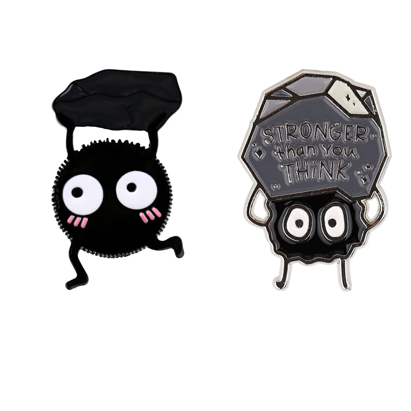 

20pcs/lot AD1174 Patchfan Cartoon Metal Enamel Pins and Brooches for Women Men Fashion Lapel Pin Backpack Bags Badge Gifts