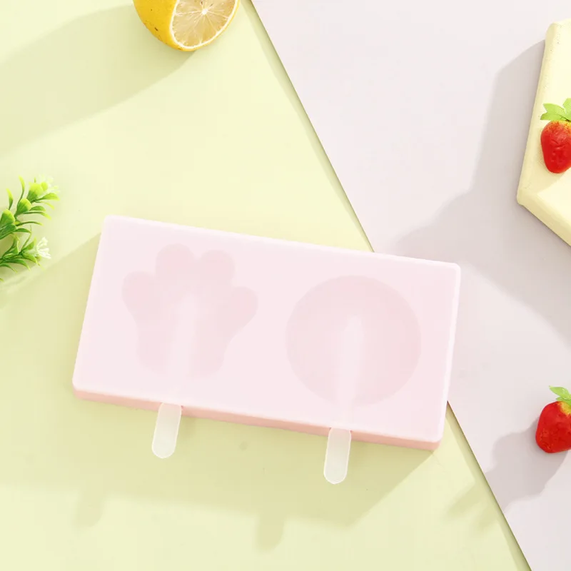 Мольде para Helados Reutilizable пресс формы Silicona con Tapa Antiderrame для шоколадных футболки поло