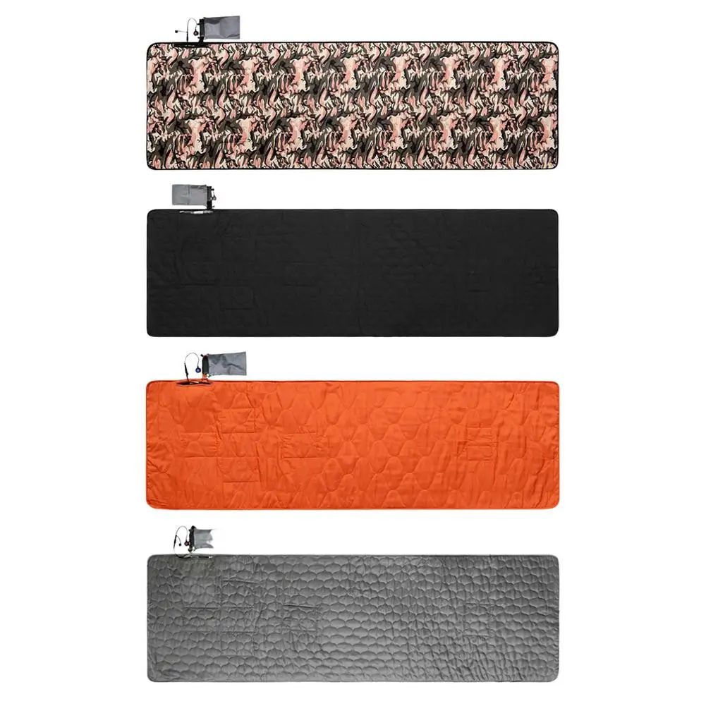 

USB Heated Seat Cushion - Electric Heated Car Seat Cushion - Warm Sleeping Bag Pad - 5 Heating Zones - Multi-functional Heating