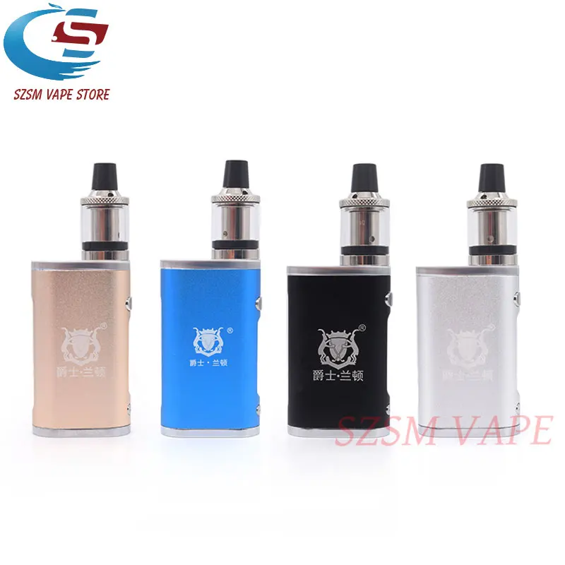 Электронная сигарета 80 Вт мод бокс набор встроенный аккумулятор 2000 мАч 3 мл Бак