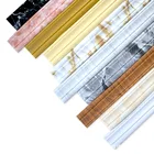 Настенная Наклейка с 3D рисунком, отделка плинтуса, бордюр, водонепроницаемая самоклеящаяся наклейка на основу, домашний декор