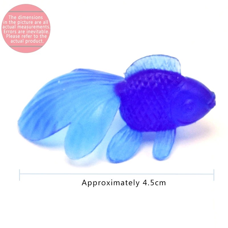10pcs/set Kids Soft Rubber Gold Fish Baby Bath Toys for Children Simulation Mini Goldfish Water Toddler Fun Swimming Beach Gifts