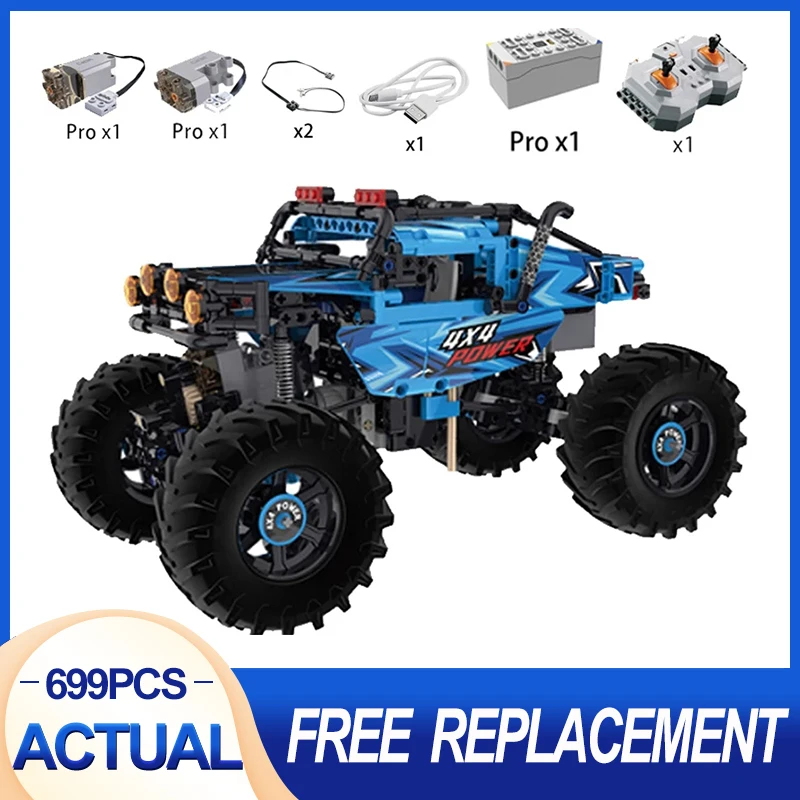 

Cada 4WD Off Road Remote Control Car Building Blocks City High-tech Racing Car RC Buggy Trucks SUV Pickup Bricks Toys for Boys