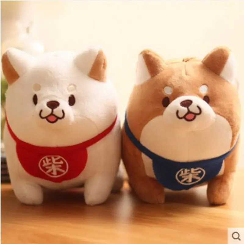 Милая собака Akita плюшевая мягкая игрушка животное автомобиль комната Декор