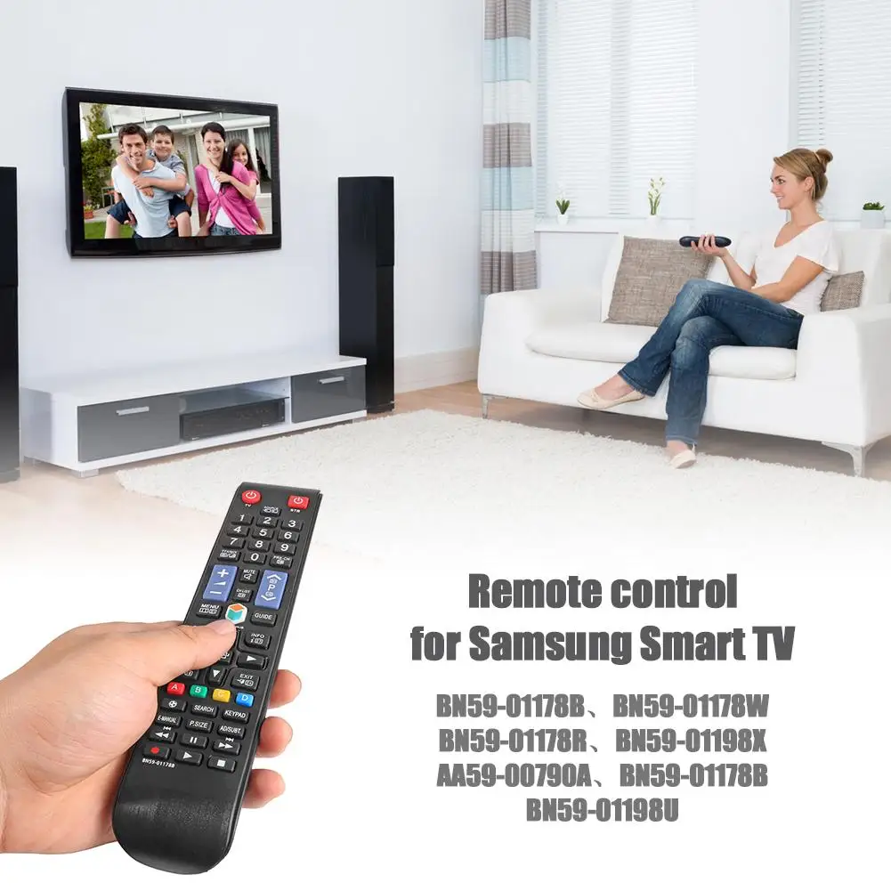 alloyseed for samsung smart tv bn59 01178b bn59 01198u aa59 00790a replaced plastic universal smart remote controller free global shipping