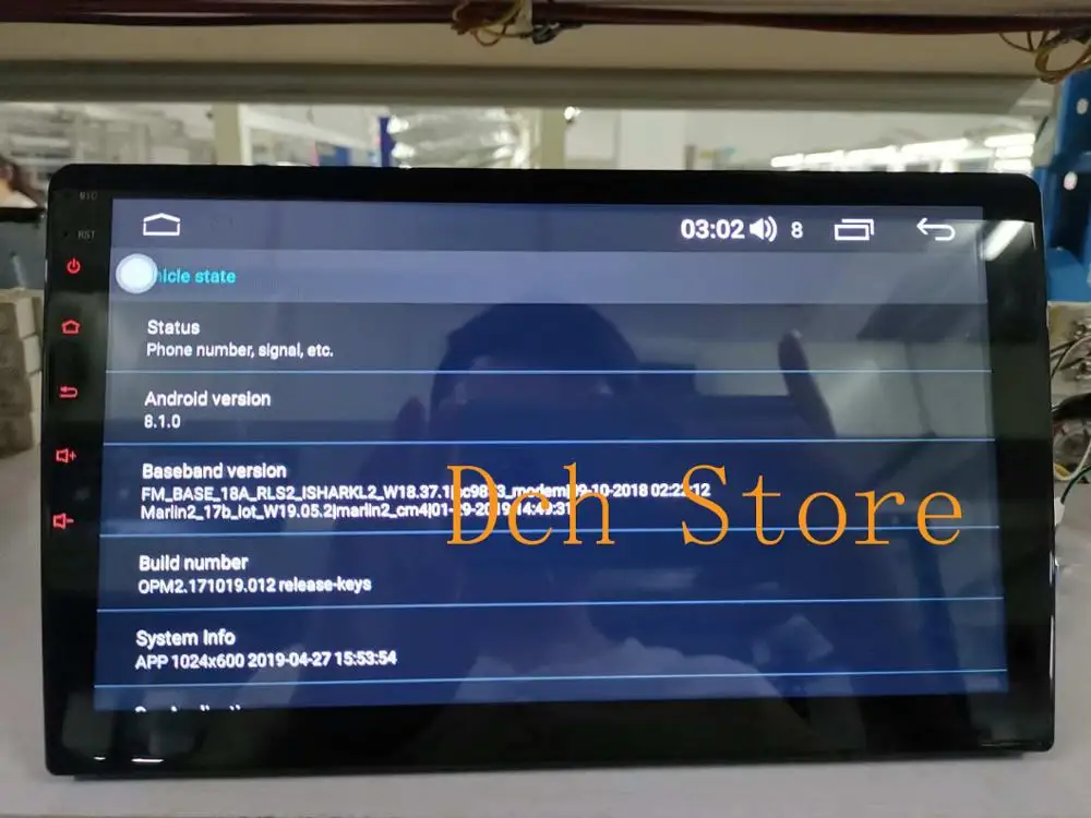 Автомобильный DVD плеер 10 1/9 дюймов 2.5D IPS сенсорный экран Android 8 1 GPS радио