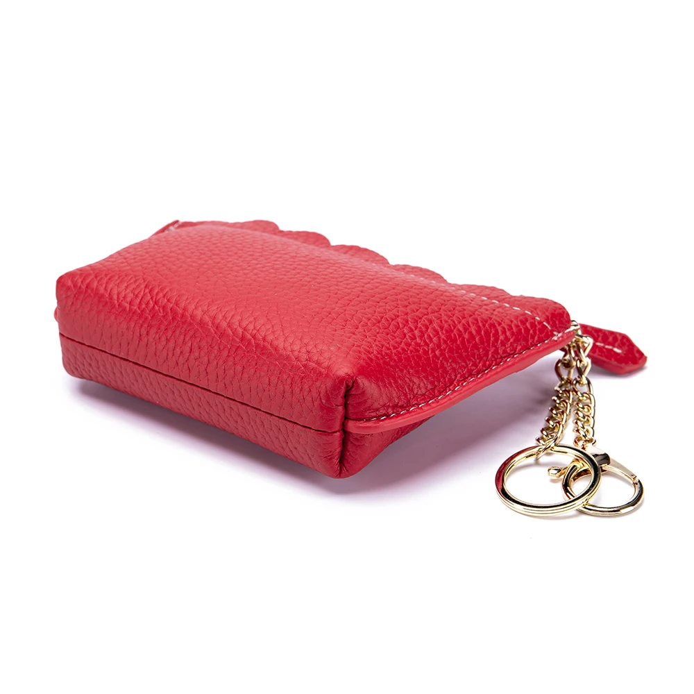 Модный кошелек для монет из натуральной кожи женские роскошные маленькие