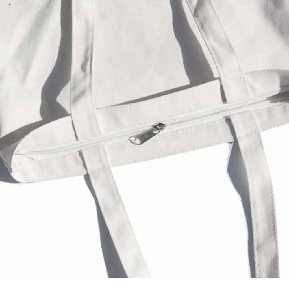 2 Цвета в наличии любимая кошка животное Печать Женщины молния холст сумки на