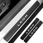 4 шт., наклейки из углеродного волокна для автомобильной двери