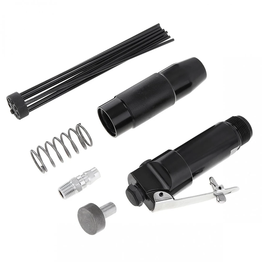 Pneumatic Rust Remover High Carbon Steel Air Removing Tool Needle Scaler Bundle Deruster 4000RPM With 12 Needles | Инструменты