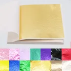 Мигающая бумага из фольги для изготовления ювелирных изделий сделай сам, эпоксидная смола, форма, 100 штук