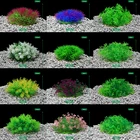 Искусственное украшение для аквариума, искусственные растения, водные растения, аквариумная трава, декоративные аксессуары