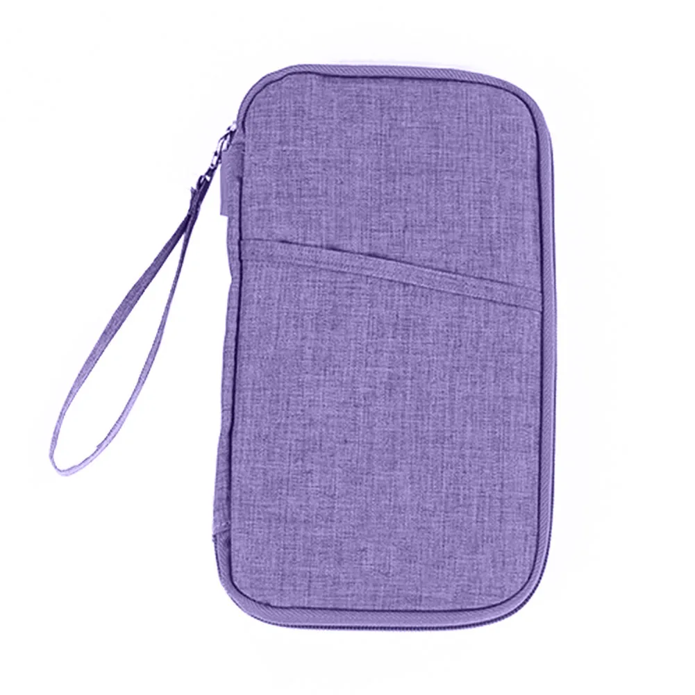 Кошелек для мужчин и женщин держатель паспорта Сумка документов Модный