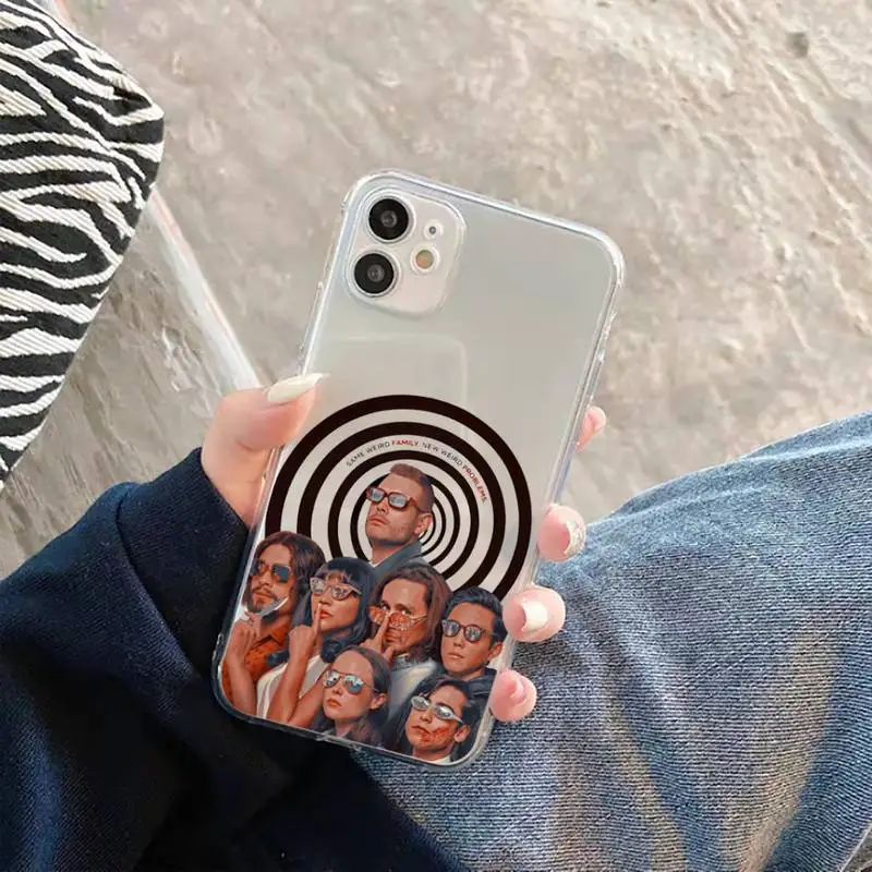 

Fundas The Umbrella Academy Phone Case Transparent for Clear iPhone case 11 12 mini pro XS MAX 8 7 6 6S Plus X 5S SE 2020 XR
