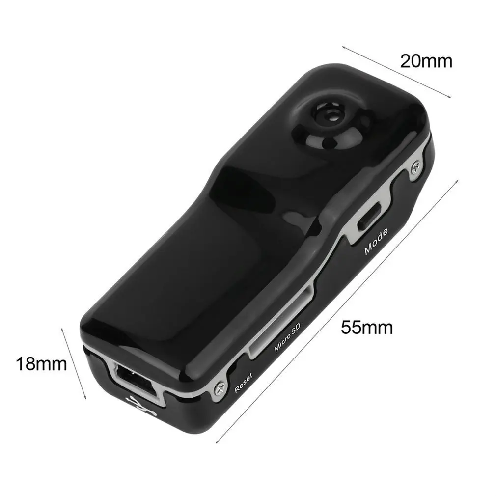 

Mini High-Resolution DV DVR Camcorder Video Camera Webcam Recorder Sports Camera for Bike / Motorbike Audio Video Recorder
