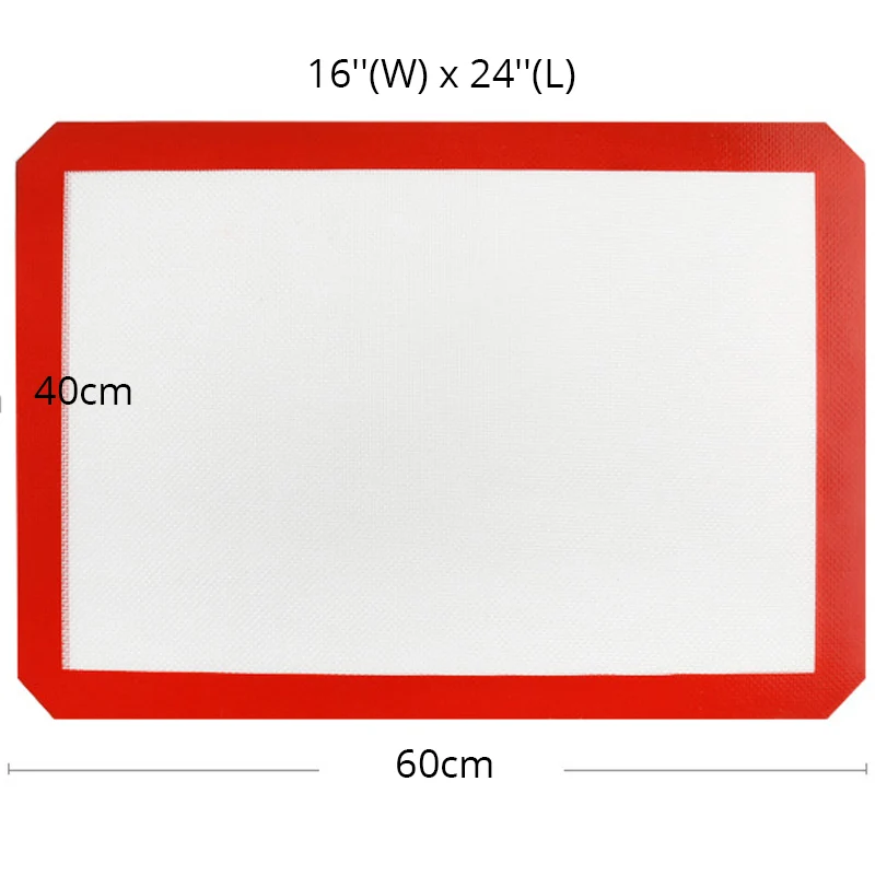 60*40 см силиконовый коврик для выпечки устойчивый к высоким температурам