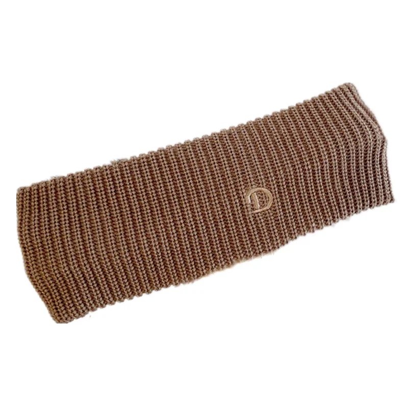 

Retro Internet Hot Knitted Hair Bands Female Summer Broadside Fashion Japan and South Korea Versatile South Korea Headband Face