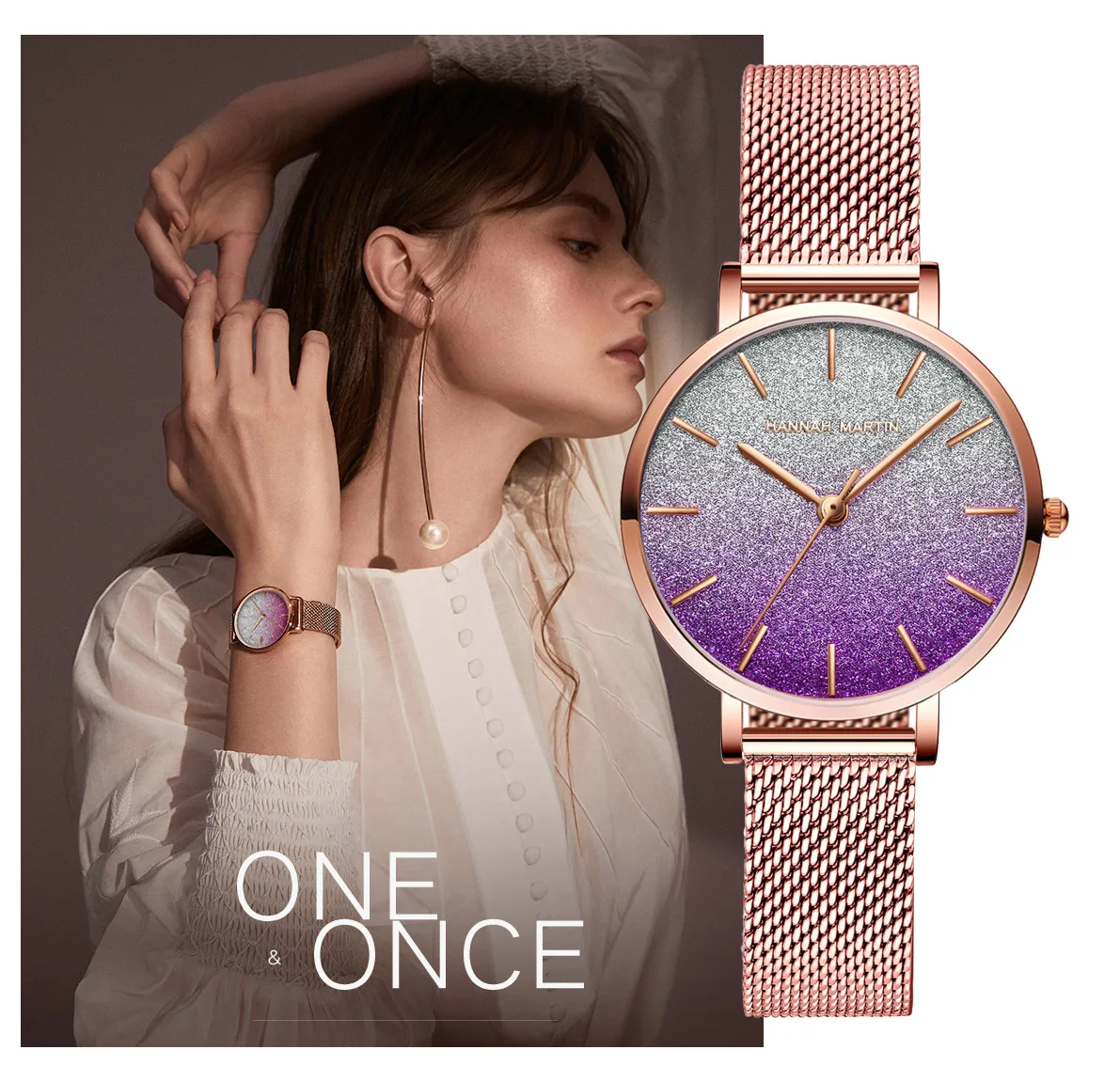 Часы женские кварцевые из нержавеющей стали креативные Роскошные