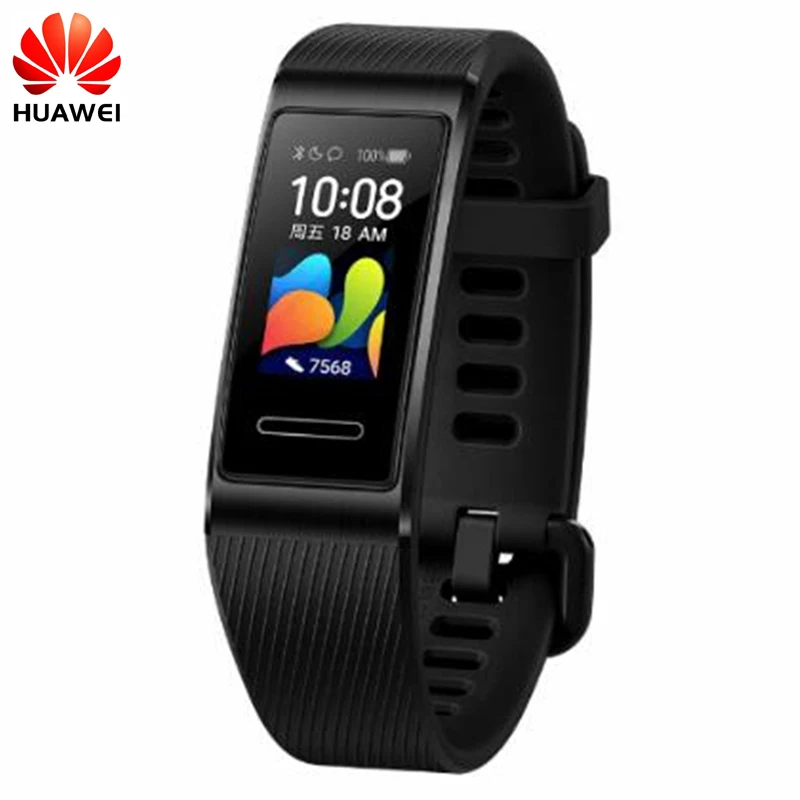 Умный Браслет huawei Band 4 Pro, инновационные часы, лица, автономный gps, проактивный мониторинг здоровья, SpO2, кислород крови