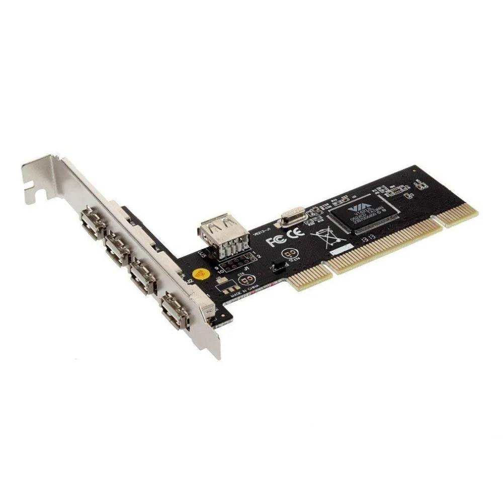 5 портов USB 2 0 USB2 PCI карта контроллер адаптер конвертер для NEC Новый|Платы