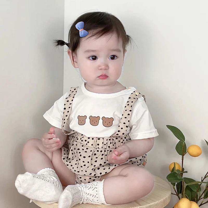 Женские заколки для волос маленьких девочек милые с цветочным бантом из