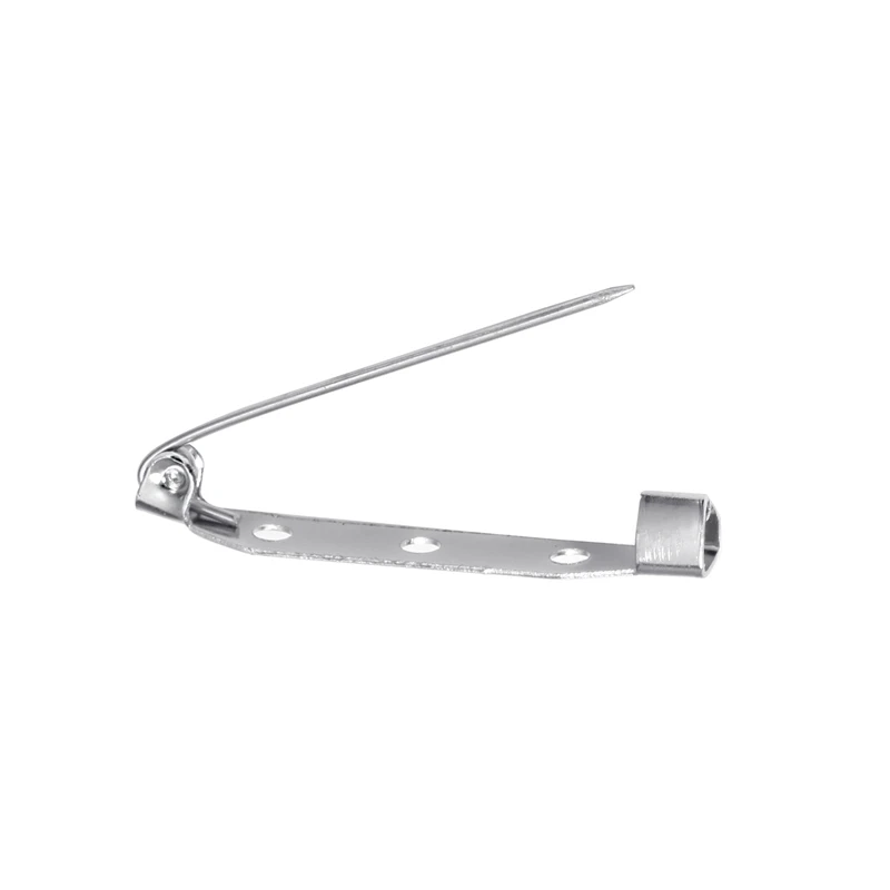 100 шт. железная Защитная брошь в форме тона булавки для застежки на спине 20/25 мм