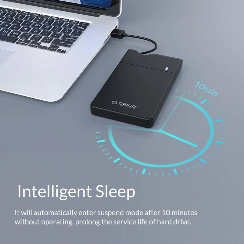 Чехол для внешнего жесткого диска ORICO 2 5 дюйма SATA на USB 3 0|Корпус диска| |